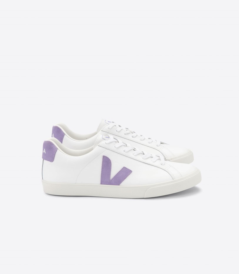 Premium Leather Extra White Lavande Veja