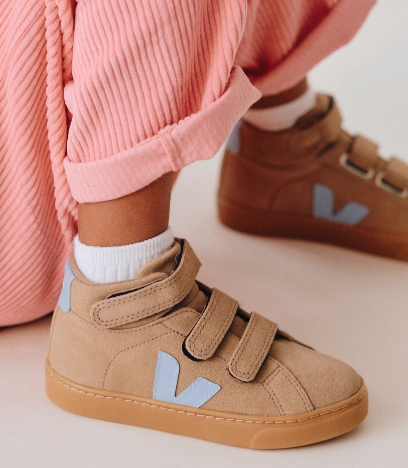 Collection Veja Mid Suede Dune Steel