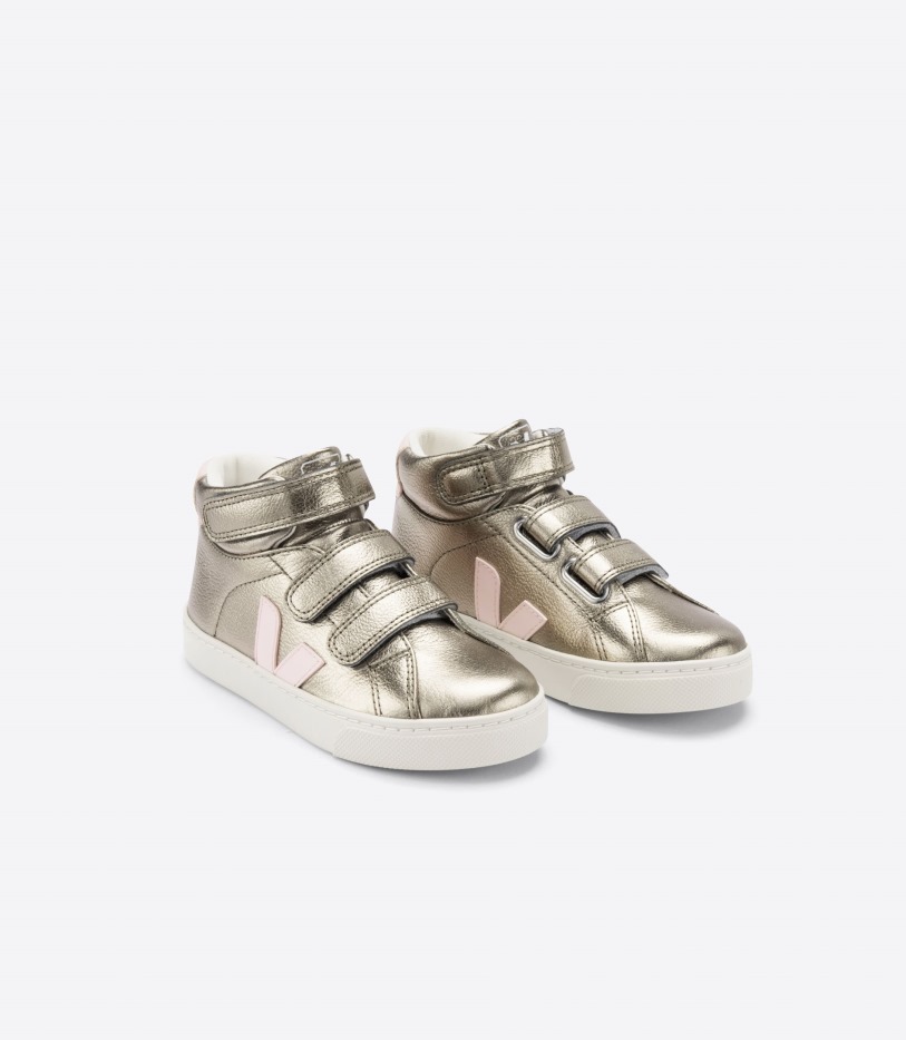 Veja Series Mid Chromefree Leather Bronze Petale
