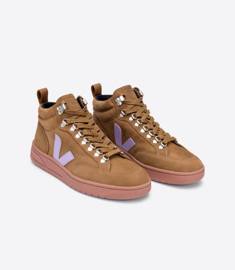 Nubuck Brown Lavande Premium Veja