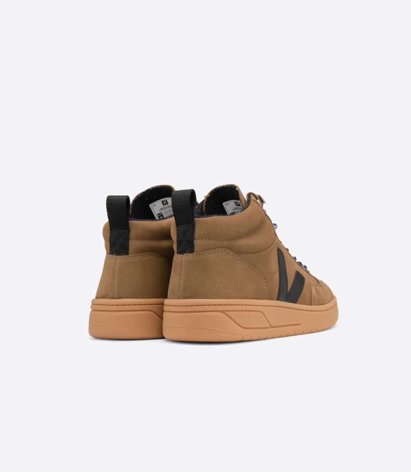 Nubuck Tent Black Collection Veja