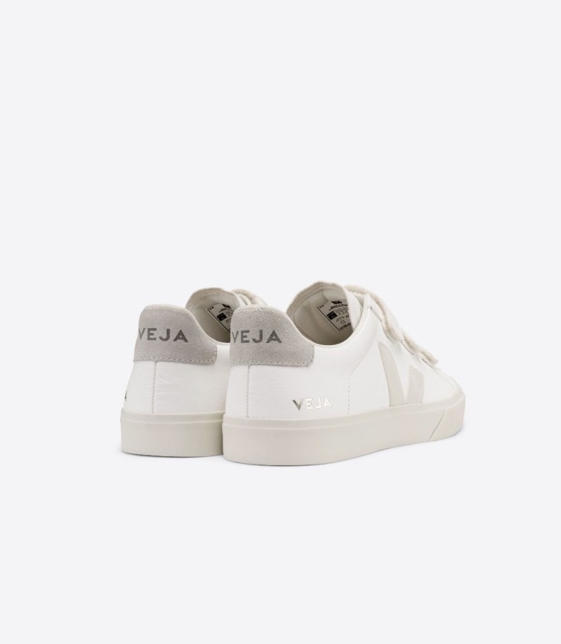 Chromefree Leather White Pierre Natural Veja Special