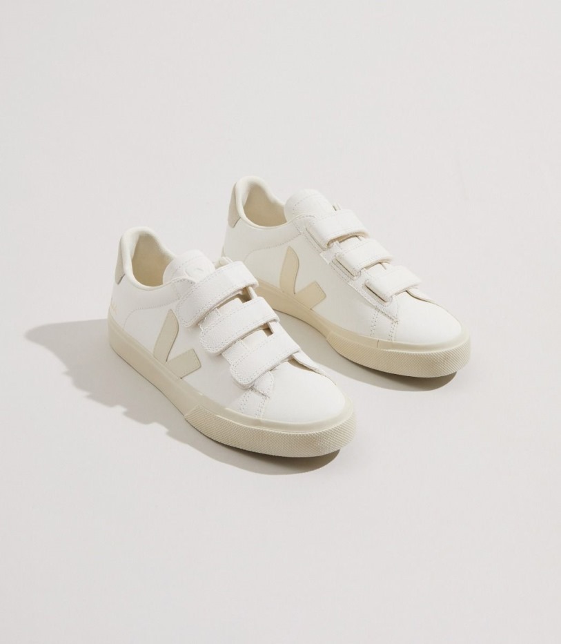 Chromefree Leather White Pierre Natural Veja Special
