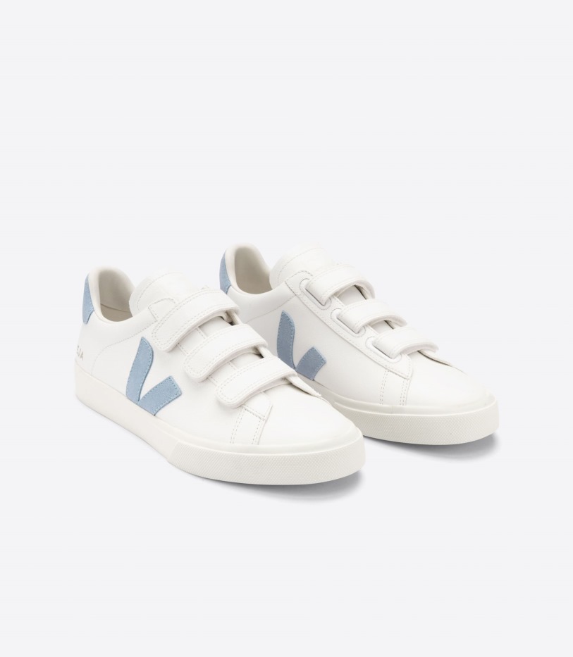 Chromefree Leather White Steel Series Veja
