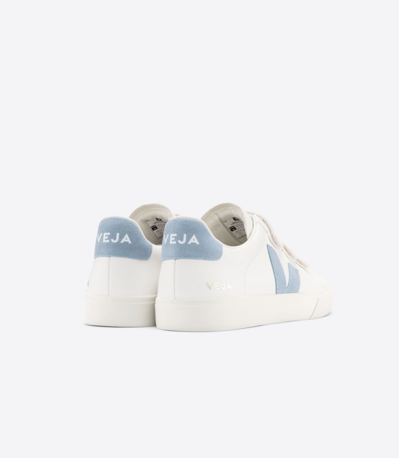 Chromefree Leather White Steel Series Veja