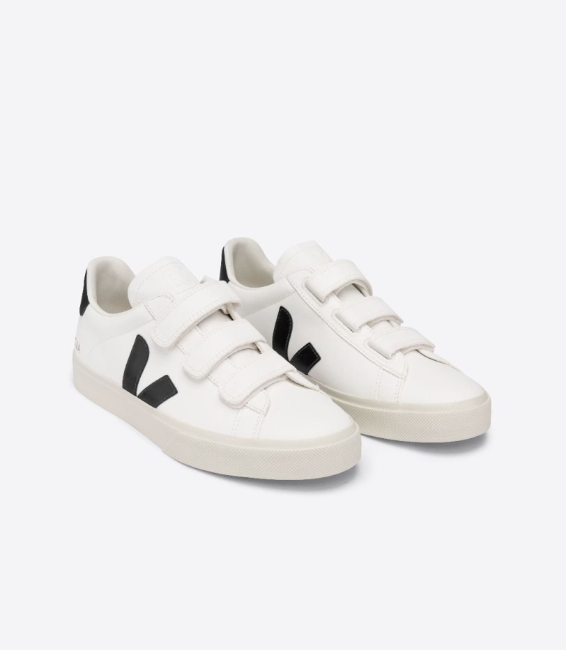 Original Veja Chromefree White Black