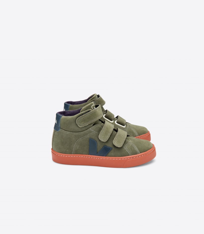 Mid Suede Mud Nautico Rust Sole Veja Original