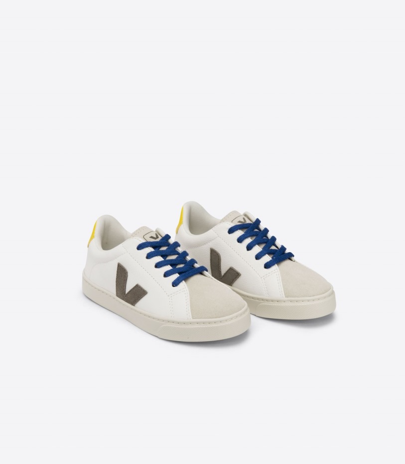 Laces Chromefree Leather White Moonrock Tonic Veja