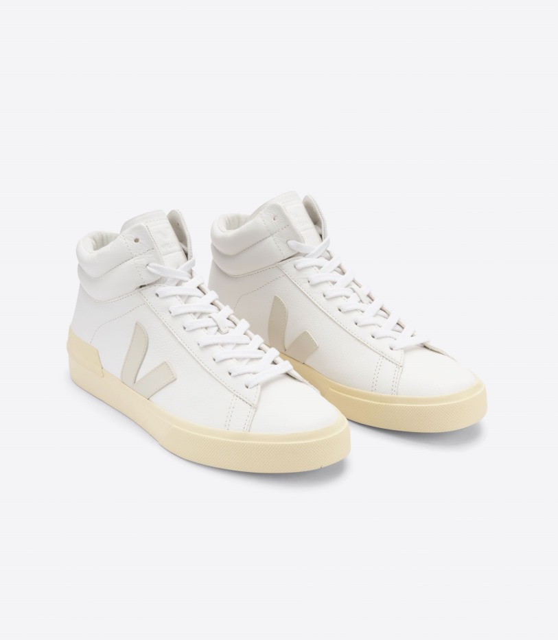 Veja Chromefree Leather White Pierre Butter Collection