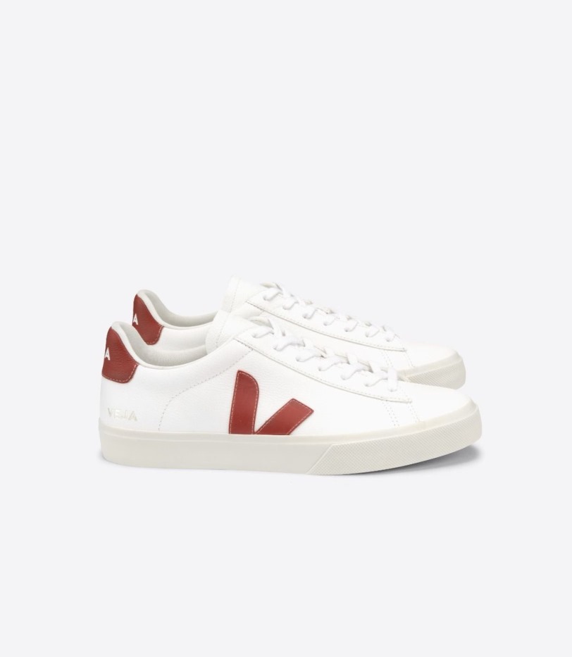 Original Veja Chromefree Leather White Rouille