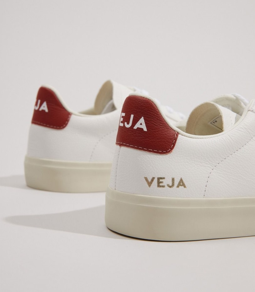 Original Veja Chromefree Leather White Rouille