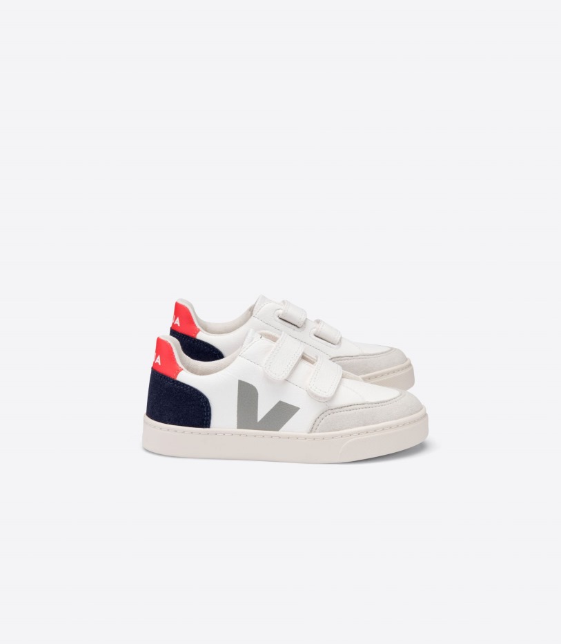 Perfect Veja Chromefree Leather White Multico Nautico