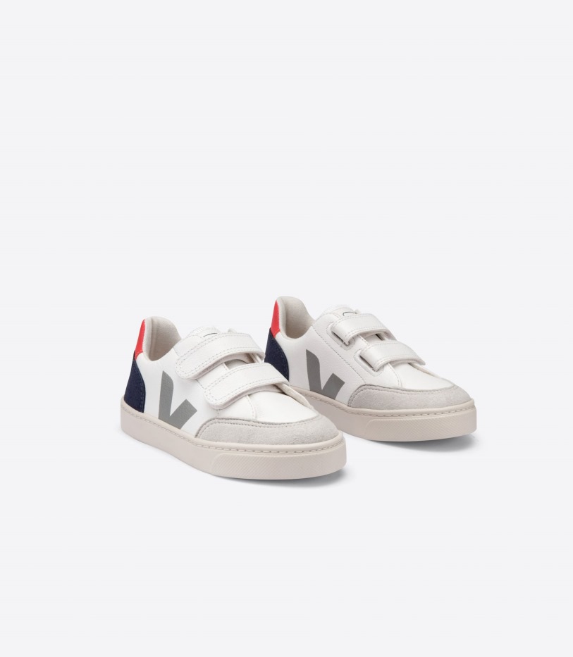 Perfect Veja Chromefree Leather White Multico Nautico