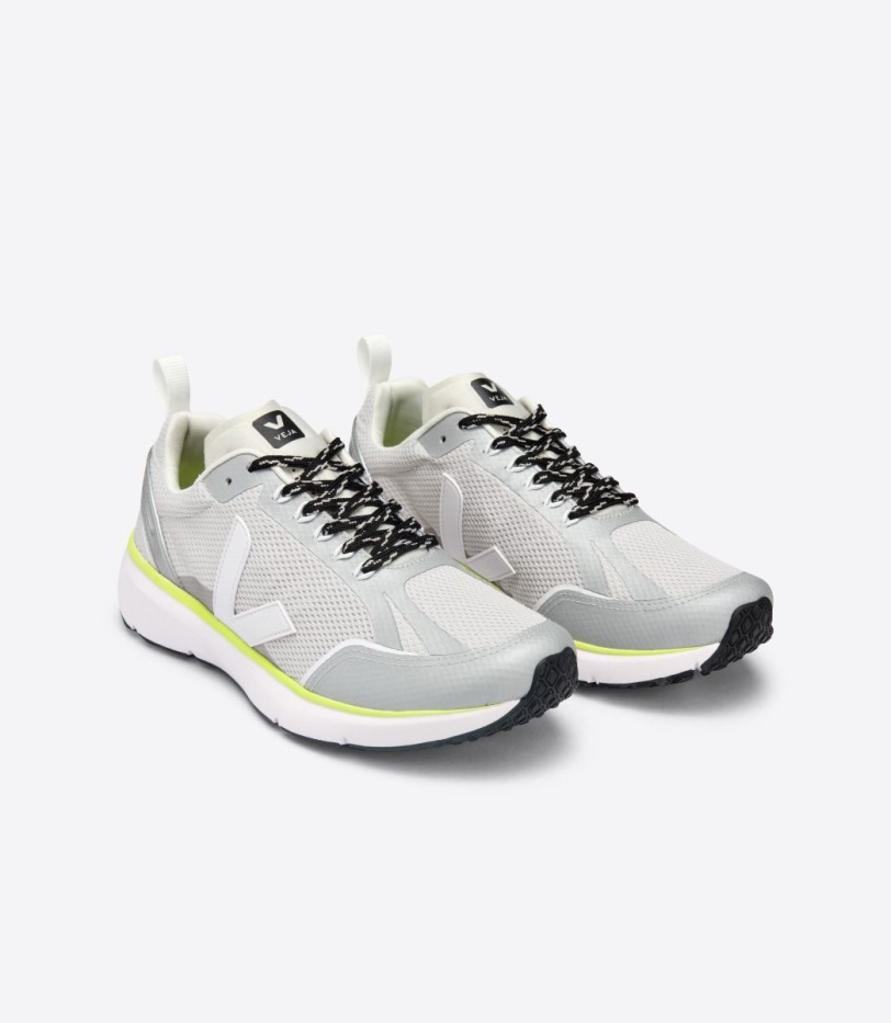 2 Alveomesh Light Grey Silver Collection Veja