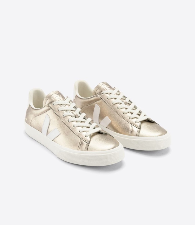 Chromefree Leather Bronze White Veja Original
