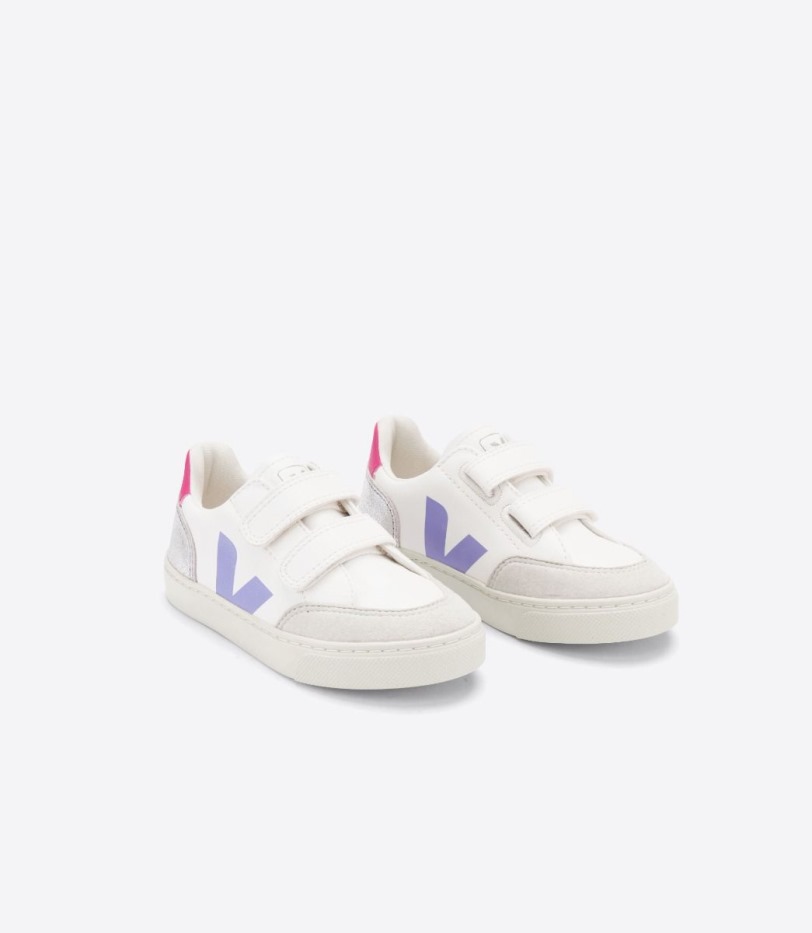 Collection Chromefree Leather Multico Silver Veja