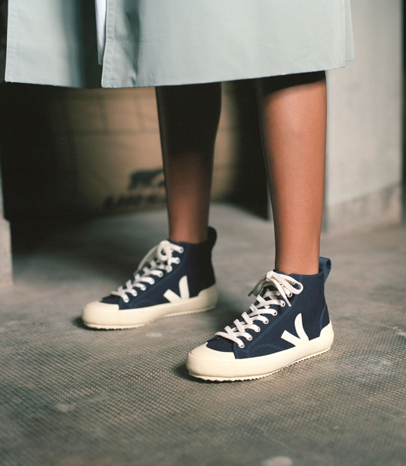 Premium Veja Ht Canvas Nautico Butter Sole