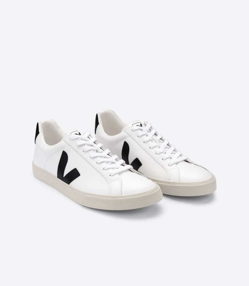 Veja Leather White Black Original
