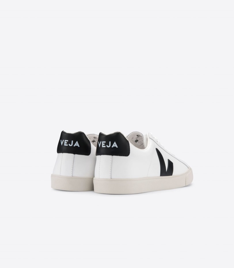 Veja Leather White Black Original