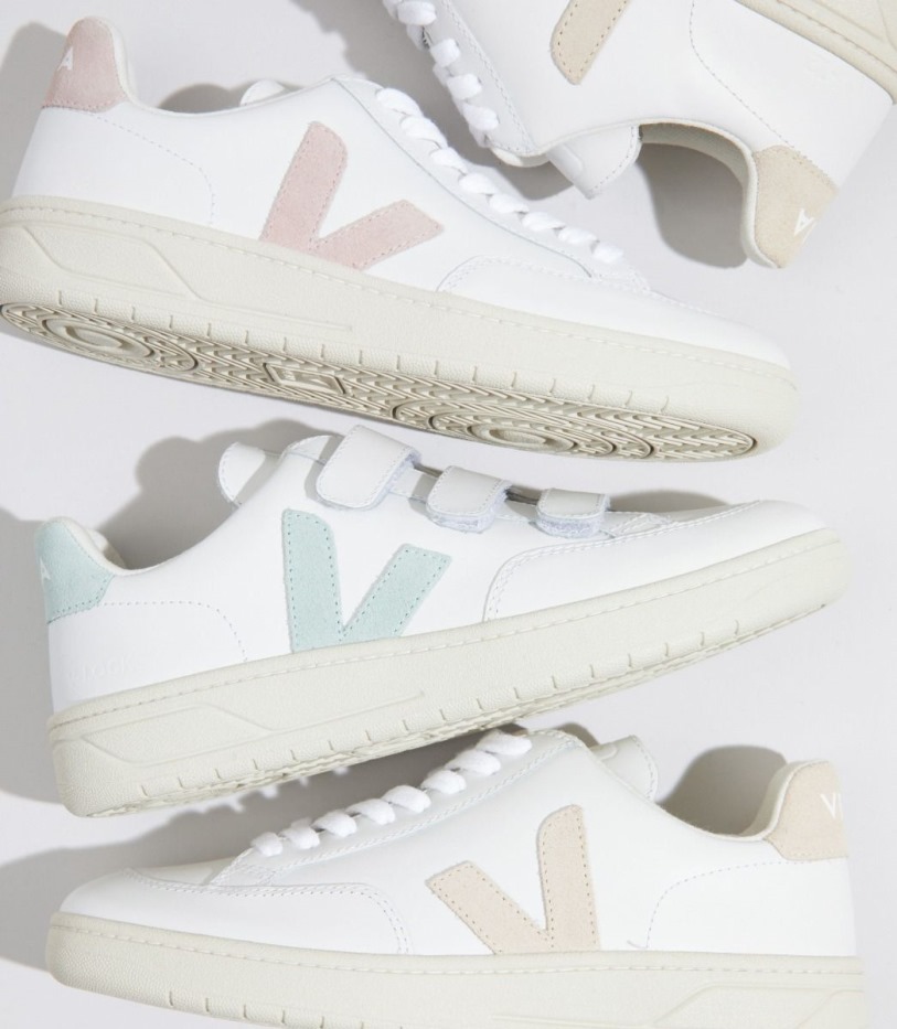 Veja Leather White Sable Series
