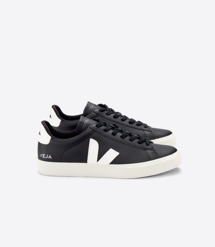 Veja Original Chromefree Leather Black White