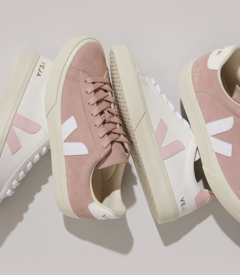 Veja Perfect Chromefree Leather White Petale