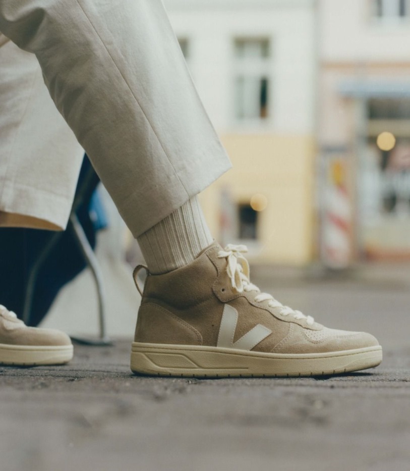 Veja Perfect Suede Dune Pierre