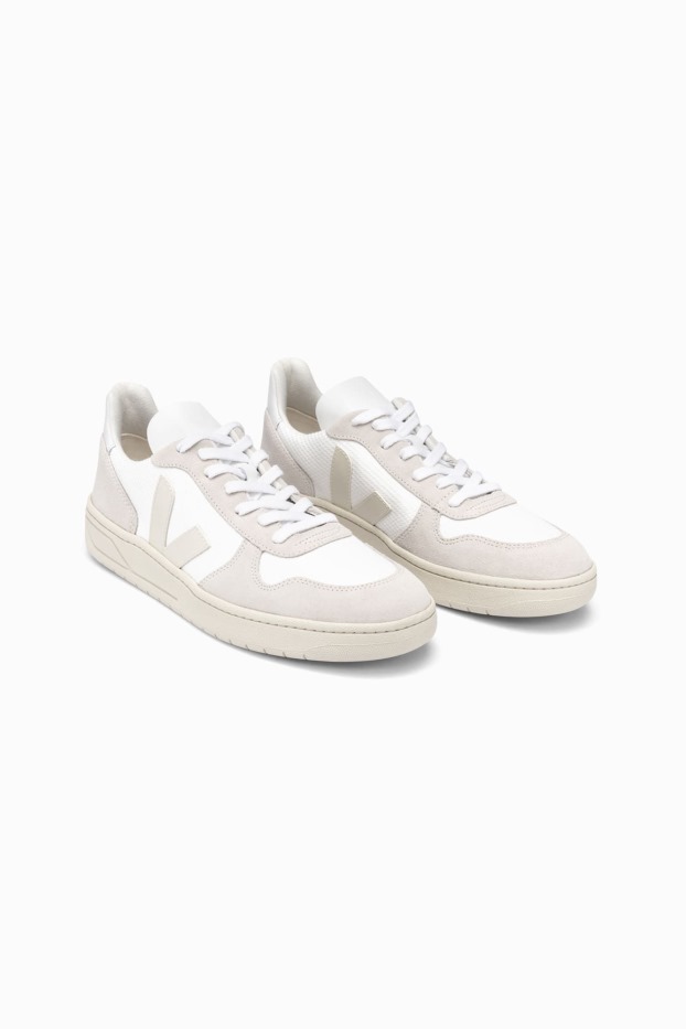 Collection B-Mesh White Natural Pierre Veja