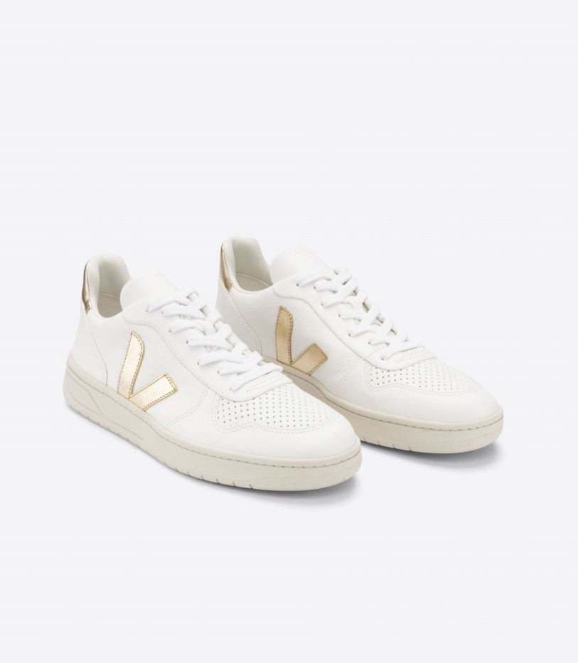 Special Veja Chromefree Leather White Platine