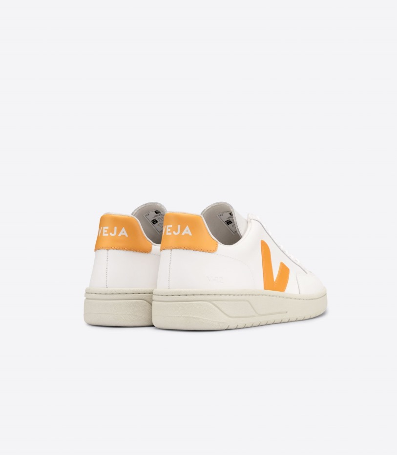 Veja Collection Leather White Ouro