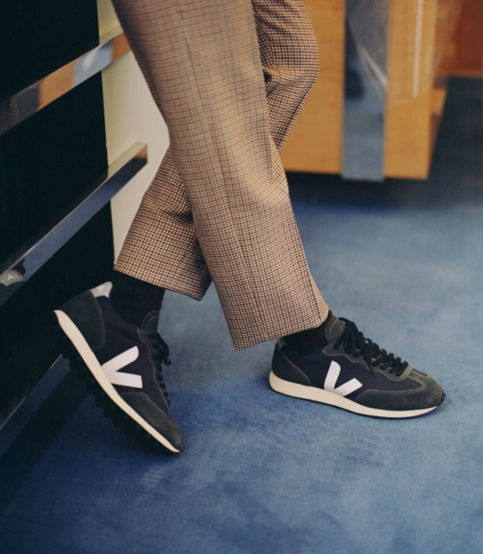 Lásd Fehér Folyó Alveomesh Fekete Fehér Oxford Szürke